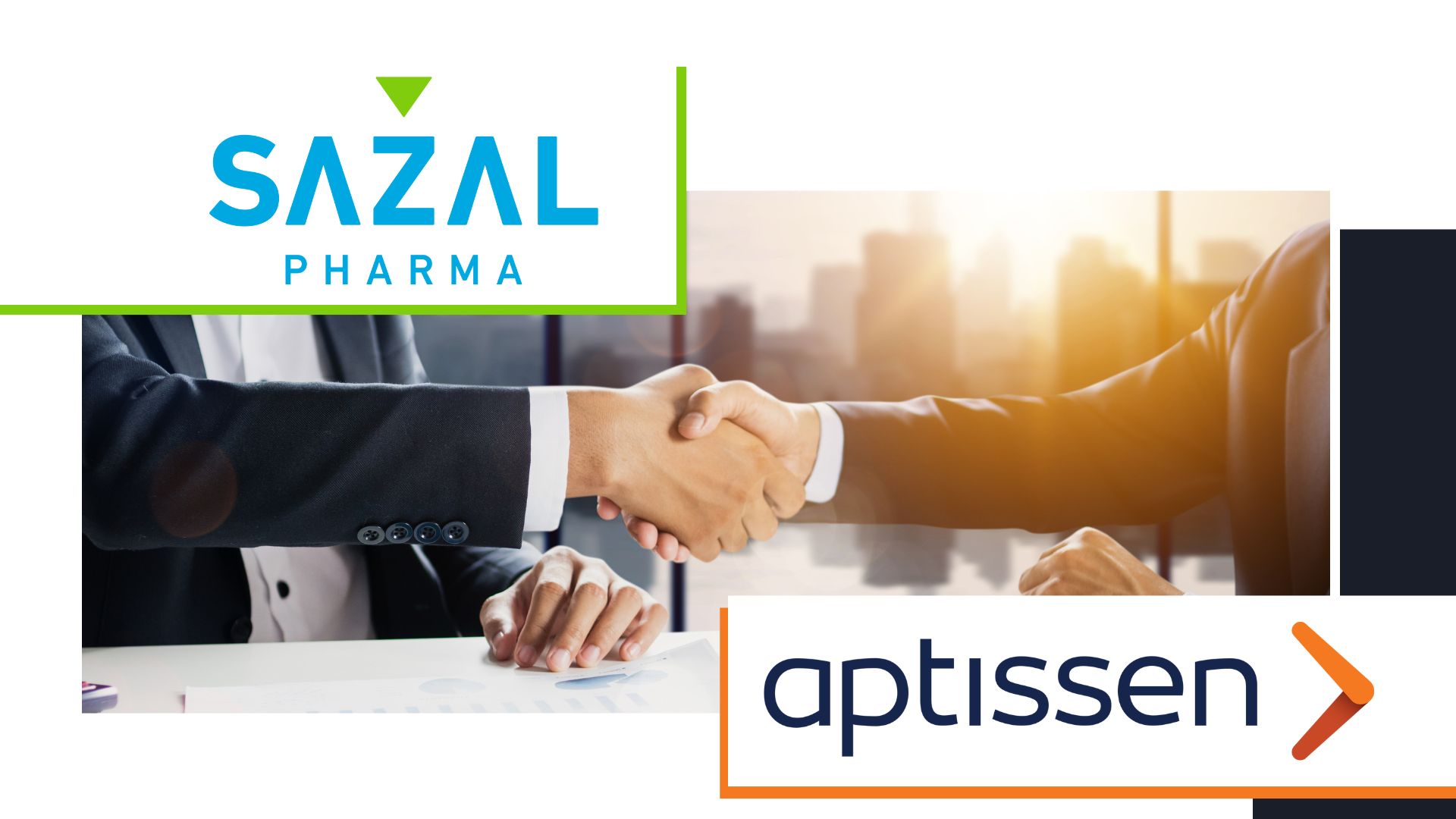 Acuerdo entre APTISSEN y SAZAL PHARMA
